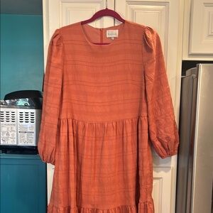 Dainty Jewells Savannah Skies Burnt Orange Dress size medium